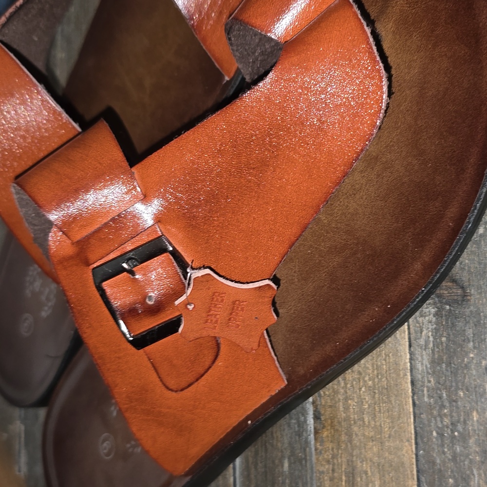 TAILORED REACTION LEATHER MEN SANDALS - Picture 2 of 6